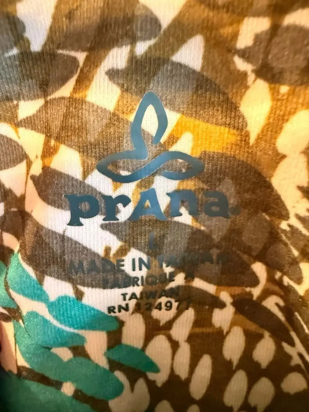 prAna Mika Ruched Racerback Tank Top Size L - Picture 5 of 6